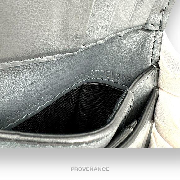 🔴 Burberry Bifold Wallet - Micro Nova Check Grey Leather - Picture 9 of 9